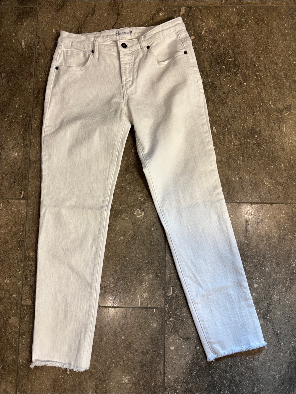 Carve Designs white jeans, 6